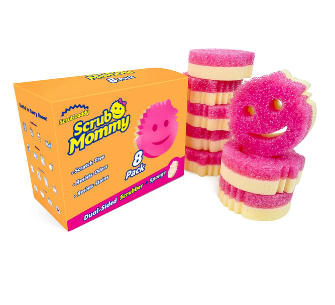 Scrub Mommy Schwämme rosa Vorteilspackung - 8er Pack