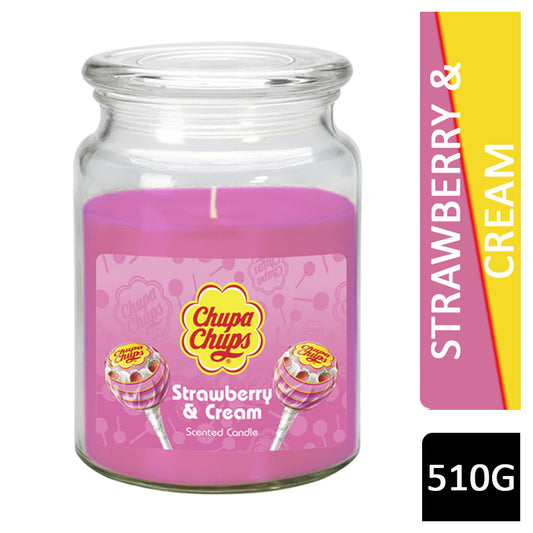 Chupa Chups Geurkaars 510g - Strawberry & Cream