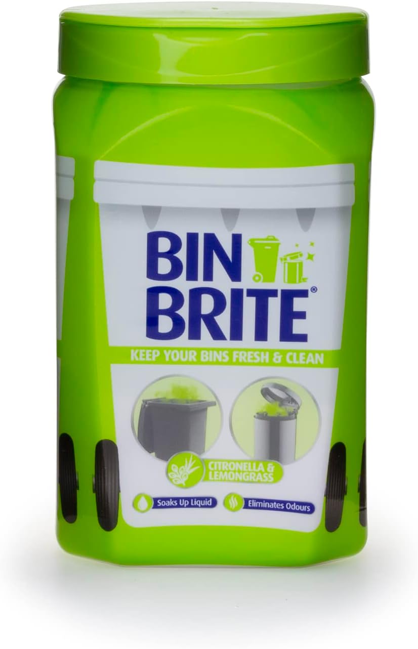 Bin Brite - Poudre pour poubelle contre les mauvaises odeurs