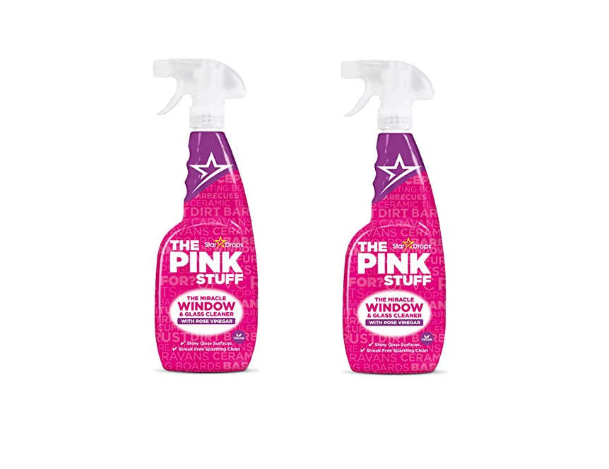 The Pink Stuff - Window & Glass Cleaner - set van 2 flessen