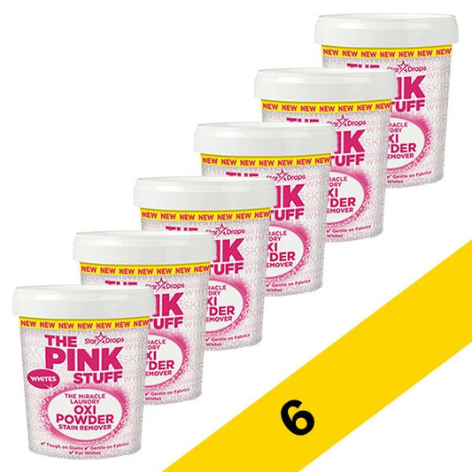 Zestaw 6 opakowań Pink Stuff Oxi Powder