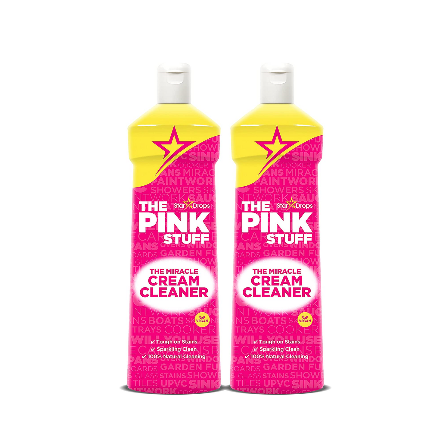 Stardrops Pink Stuff Środek Czyszczący w Kremie - 2 Pak