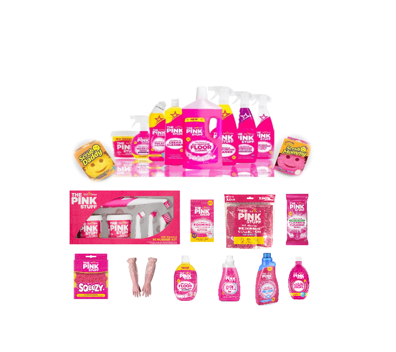 The Pink Stuff Ultimate Cleaning Set - Het gehele assortiment