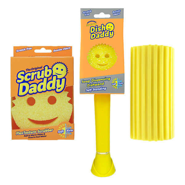 Strahlend Sauber Set | Scrub Daddy | Gelb