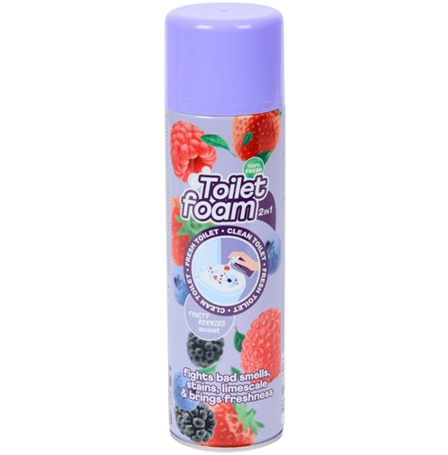 TikTok Viral Mousse Toilette 2 en 1 - Pamplemousse Rose / Baies de Fruits