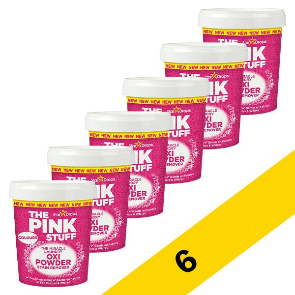 Le Pink Stuff Vlekkenverwijderaar Couleur 1kg - pack de 6