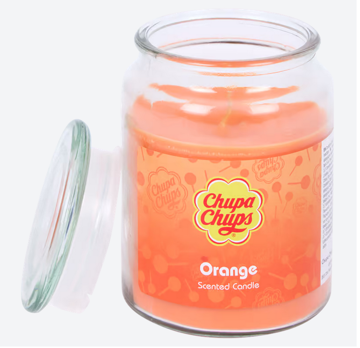 Chupa Chups Scented Candle 510g - Orange