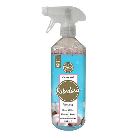 Fabulosa Uniwersalny Spray Czyszczący Cotton Fresh 500ml - Edycja Limitowana