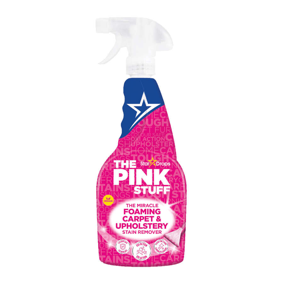 Pink Stuff - Pieniący się Środek Usuwający Plamy z Dywanów i Tapicerki 500 ml