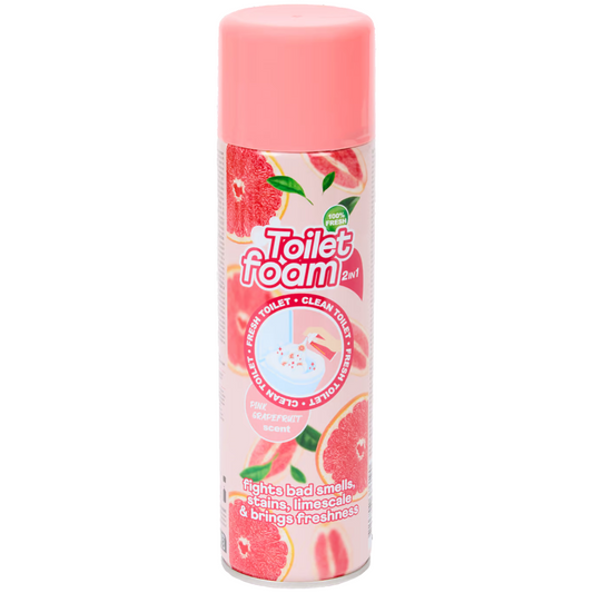 TikTok Viral Mousse Toilette 2 en 1 - Pamplemousse Rose / Baies de Fruits