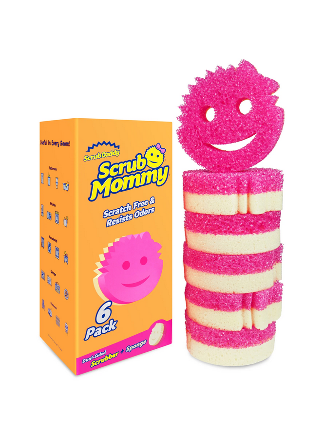 Scrub Mommy Schwämme rosa Vorteilspackung - 6er Pack