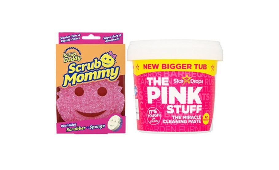 La pâte Pink Stuff 850 grammes & La Scrub Mommy Originale