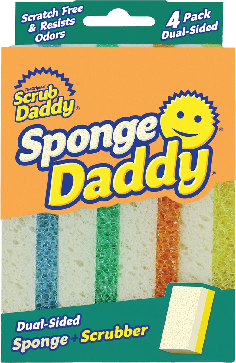 Scrub Daddy Scouring Sponge - Sponge Daddy - 4 colors