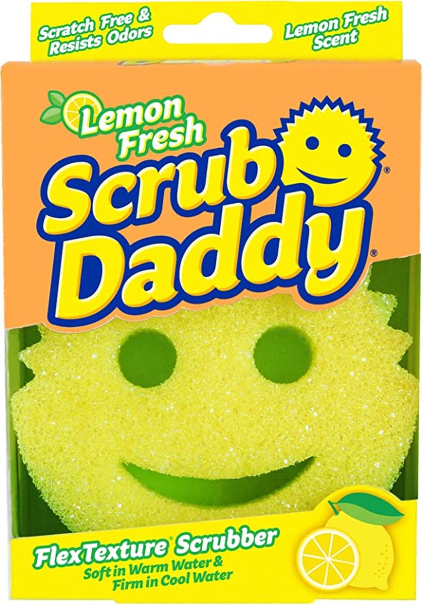 Scrub Daddy Citron Frais - Odeur de Citron Frais