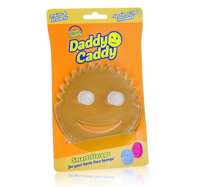 Scrub Daddy Support - Daddy Caddy - Support à ventouse - Caddy antidérapant